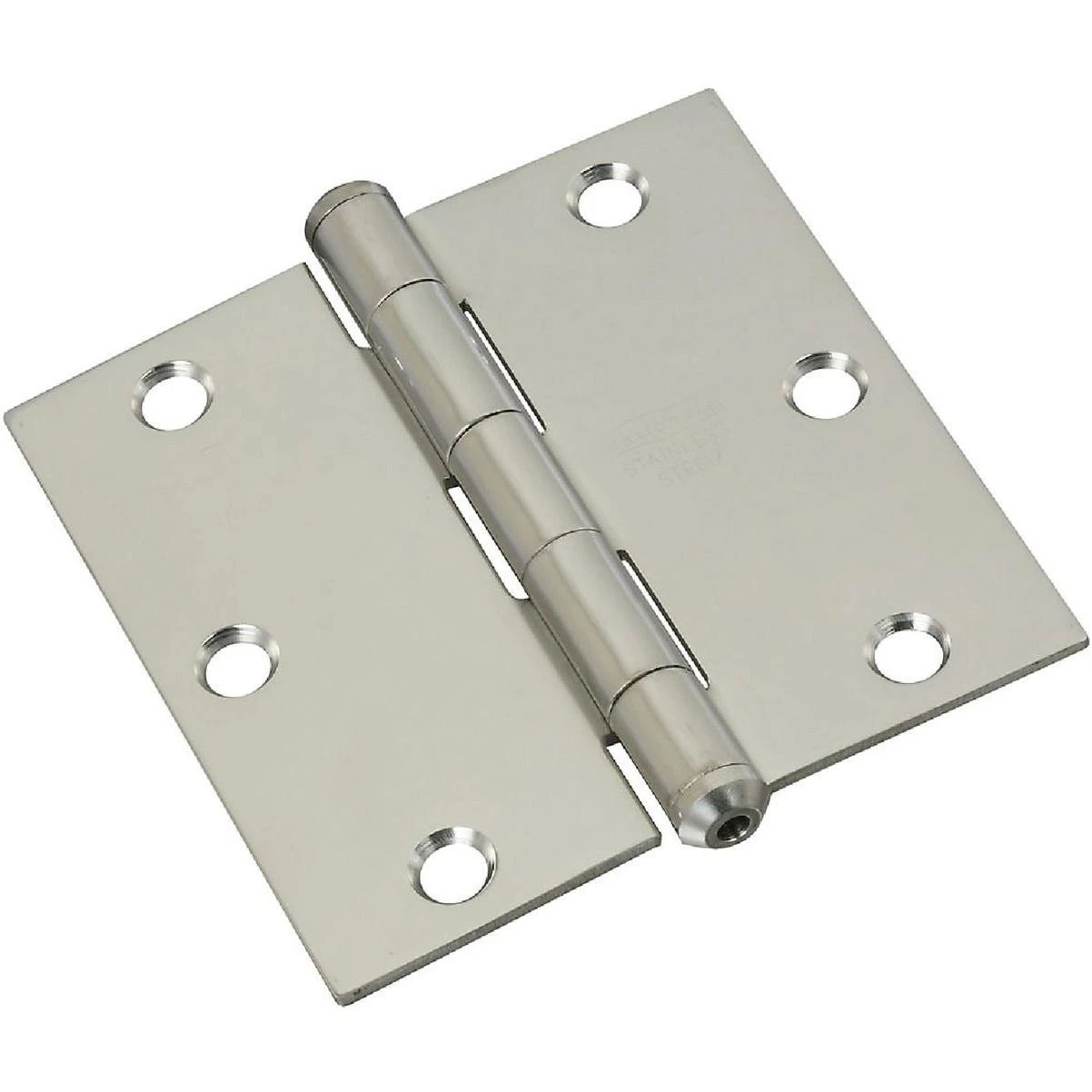 National 3-1/2 In. Square Stainless Steel Door Hinge