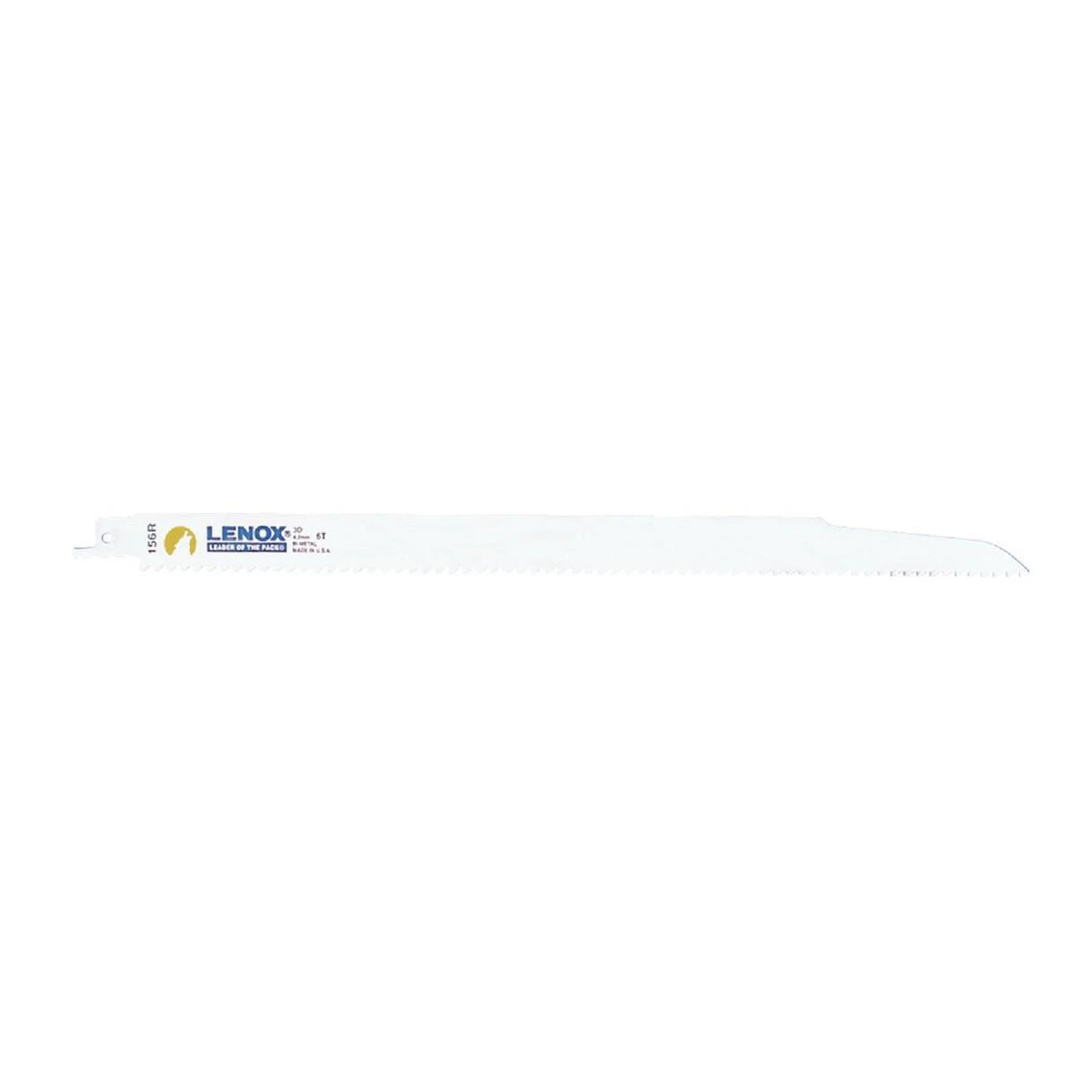 Lenox LUMBERWOLF 12 In. 6 TPI Nail-Embedded Wood Reciprocating Saw Blade (5-Pack)