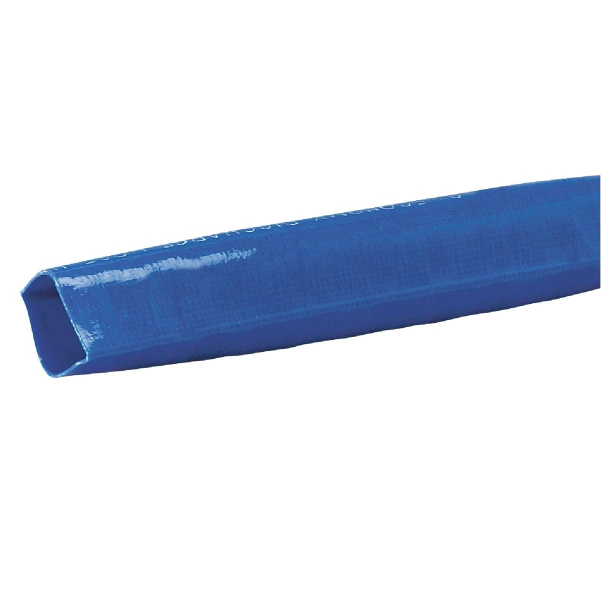 Abbott Rubber 1-1/2 In. x 150 Ft. Blue Lay Flat Economy Discharge Hose