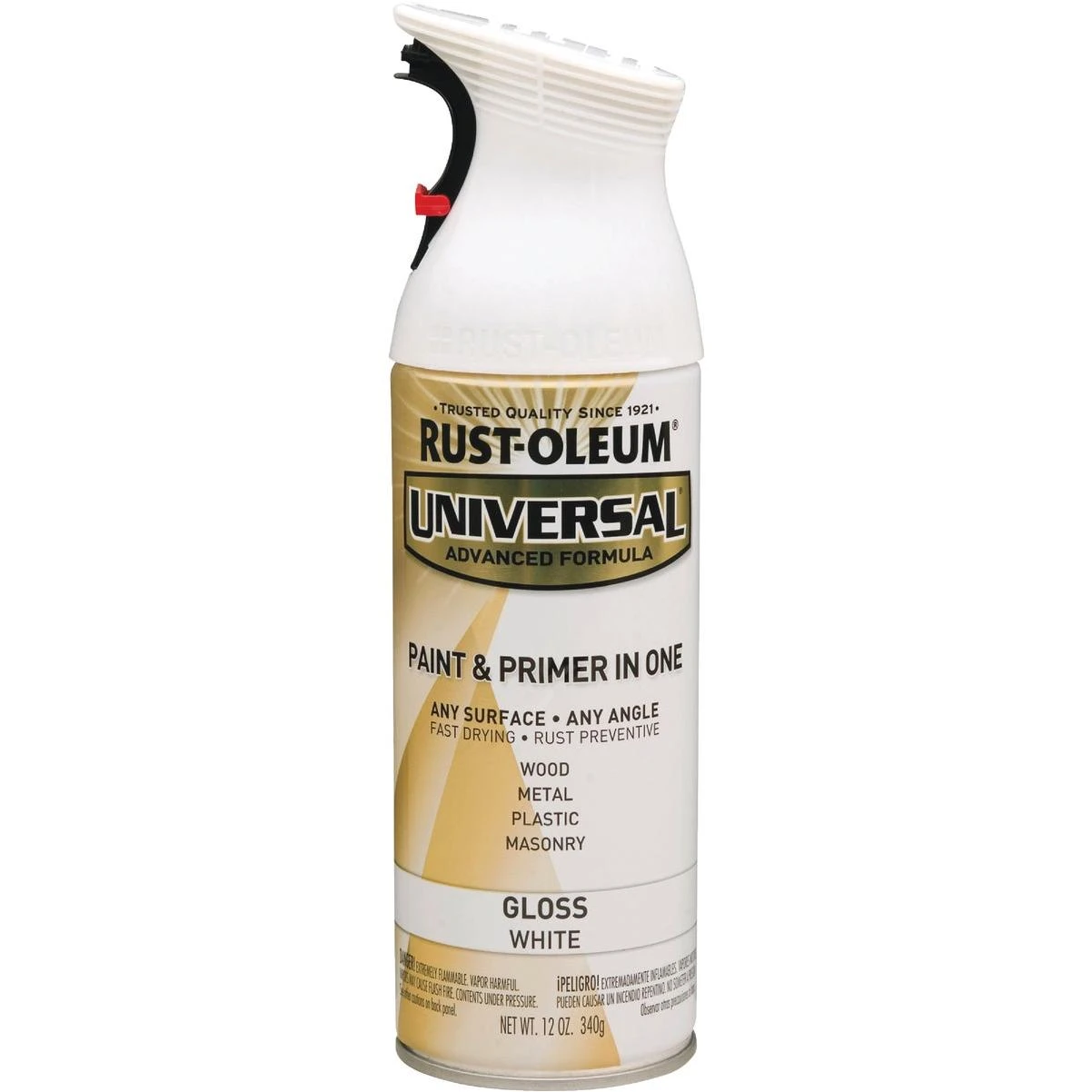 Rust-Oleum Universal 12 Oz. Gloss White Paint