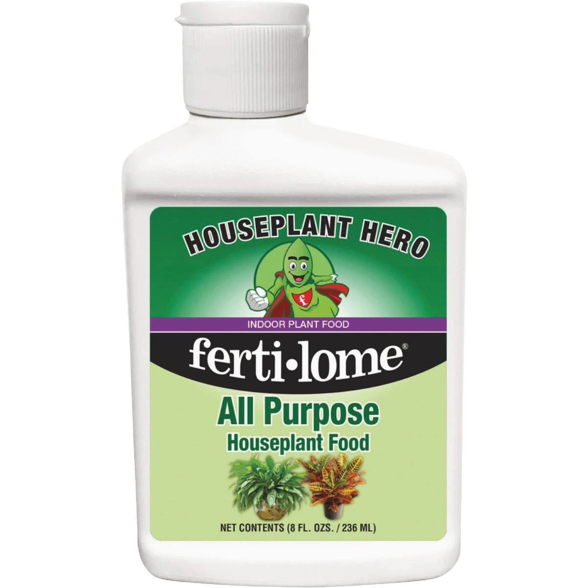Ferti-lome Houseplant Hero 8 Oz. 10-10-10 Concentrated Liquid All Purpose Houseplant Food