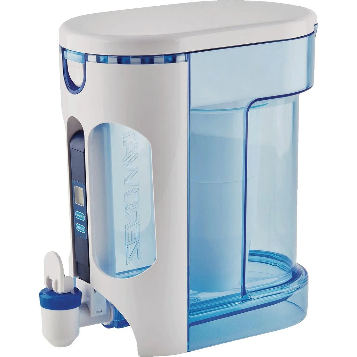 Culligan Zero 10-Cup Ready Water Filtration Dispenser, Blue