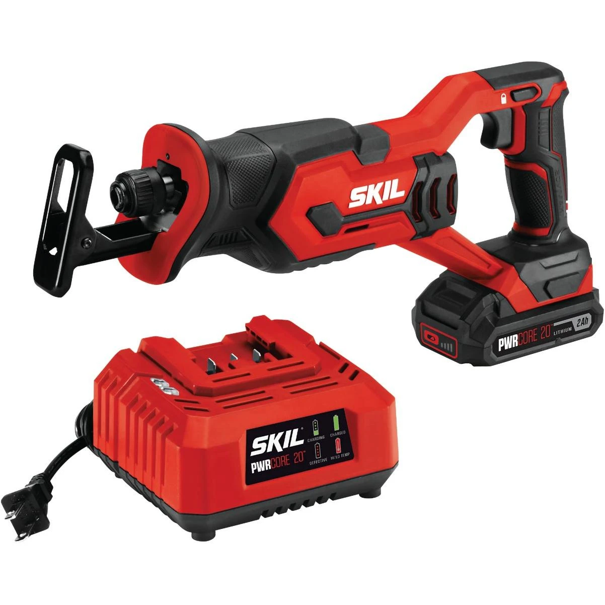 SKIL PWRCore 20V Lithium-Ion Cordless Reciprocating Saw Kit