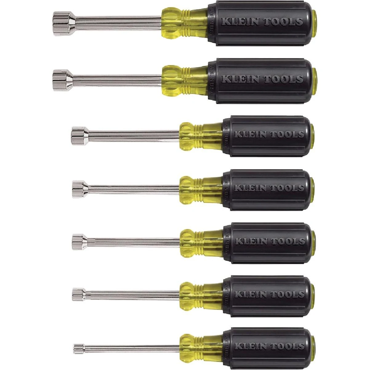 Klein Standard 3 In. Hollow Shaft Nut Driver Set, 7-Piece