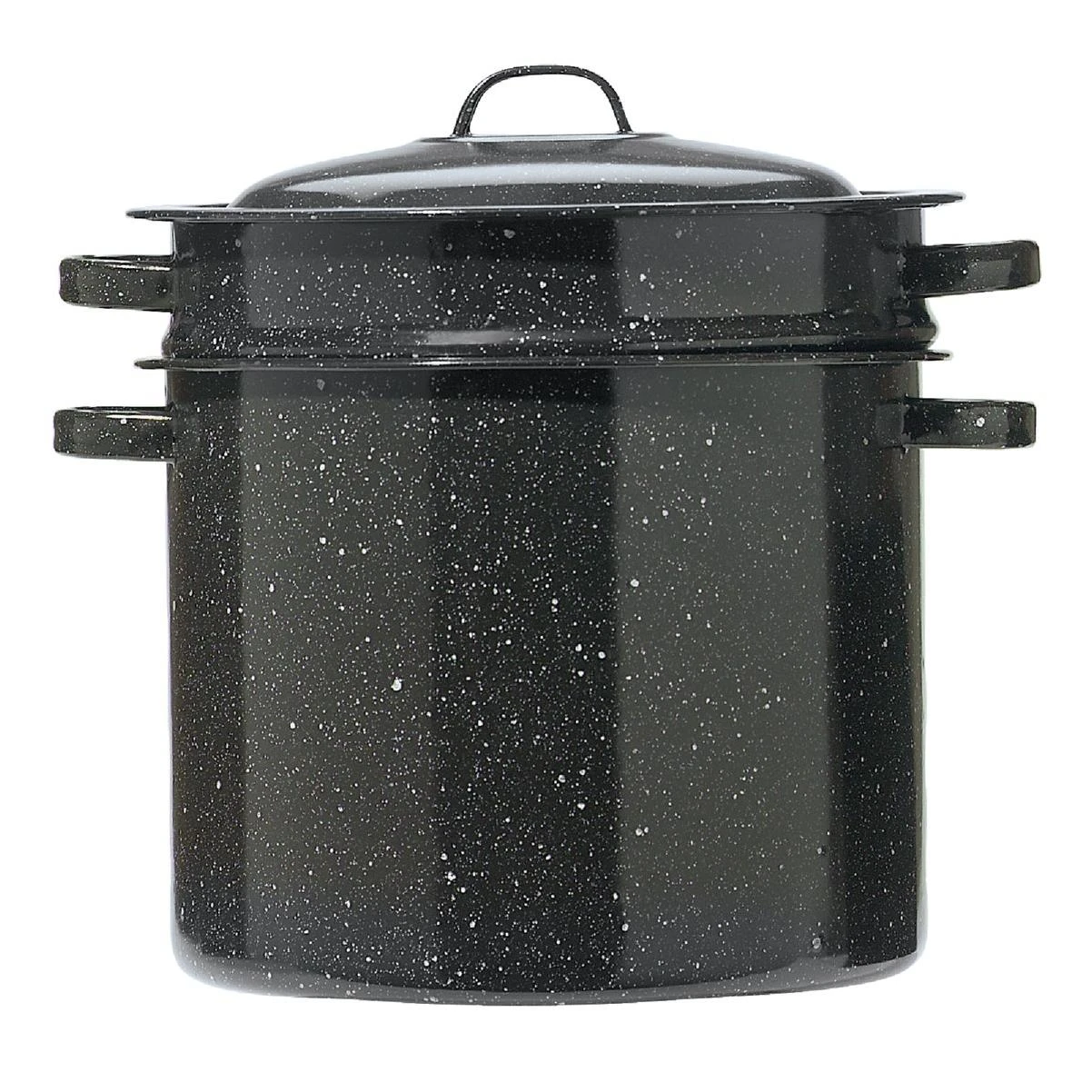 GraniteWare 7.25 Qt. Black Blancher