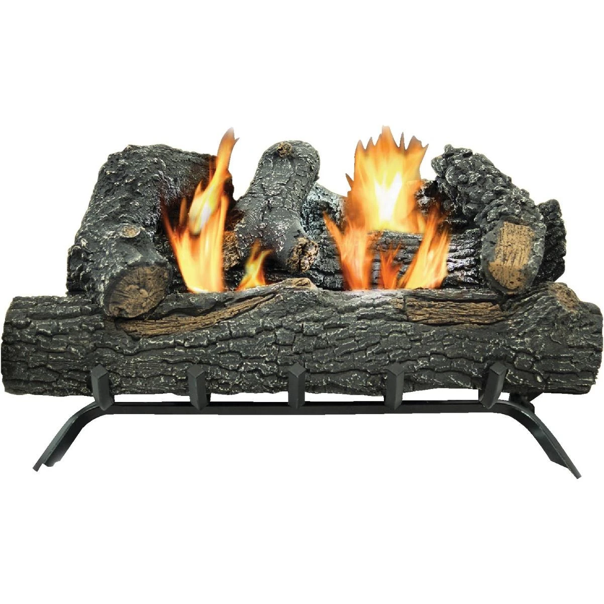 Comfort Glow 24 In. L 30,000 BTU Black Forest Vent-Free Gas Logs