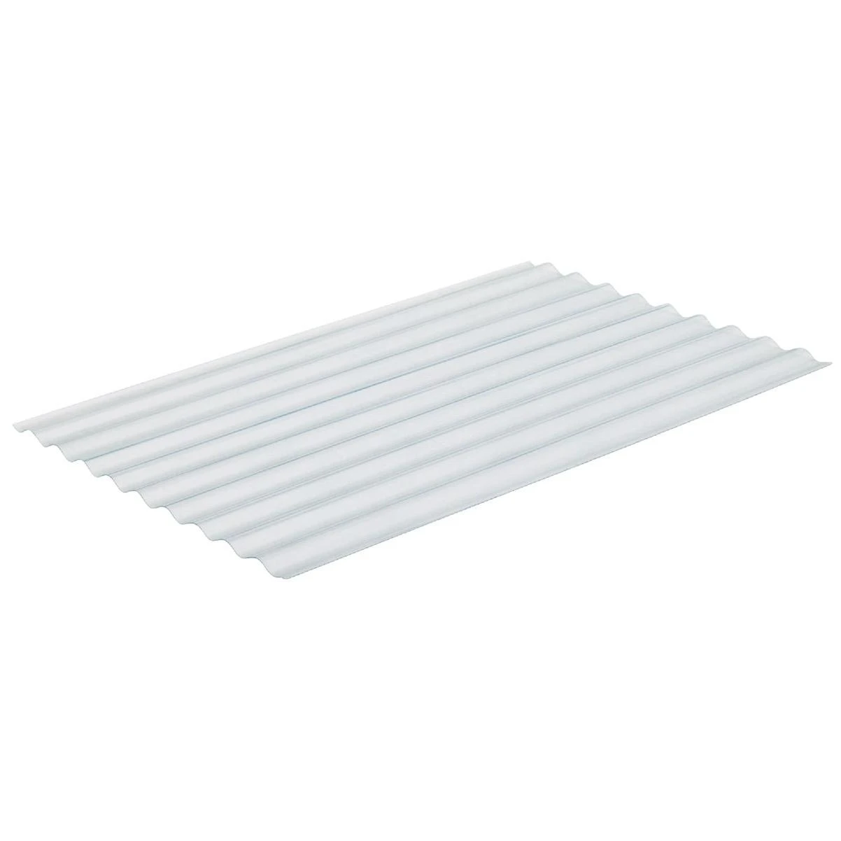 Sequentia Super600 26 In. x 8 Ft. Translucent Round Fiberglass Corrugated Panels
