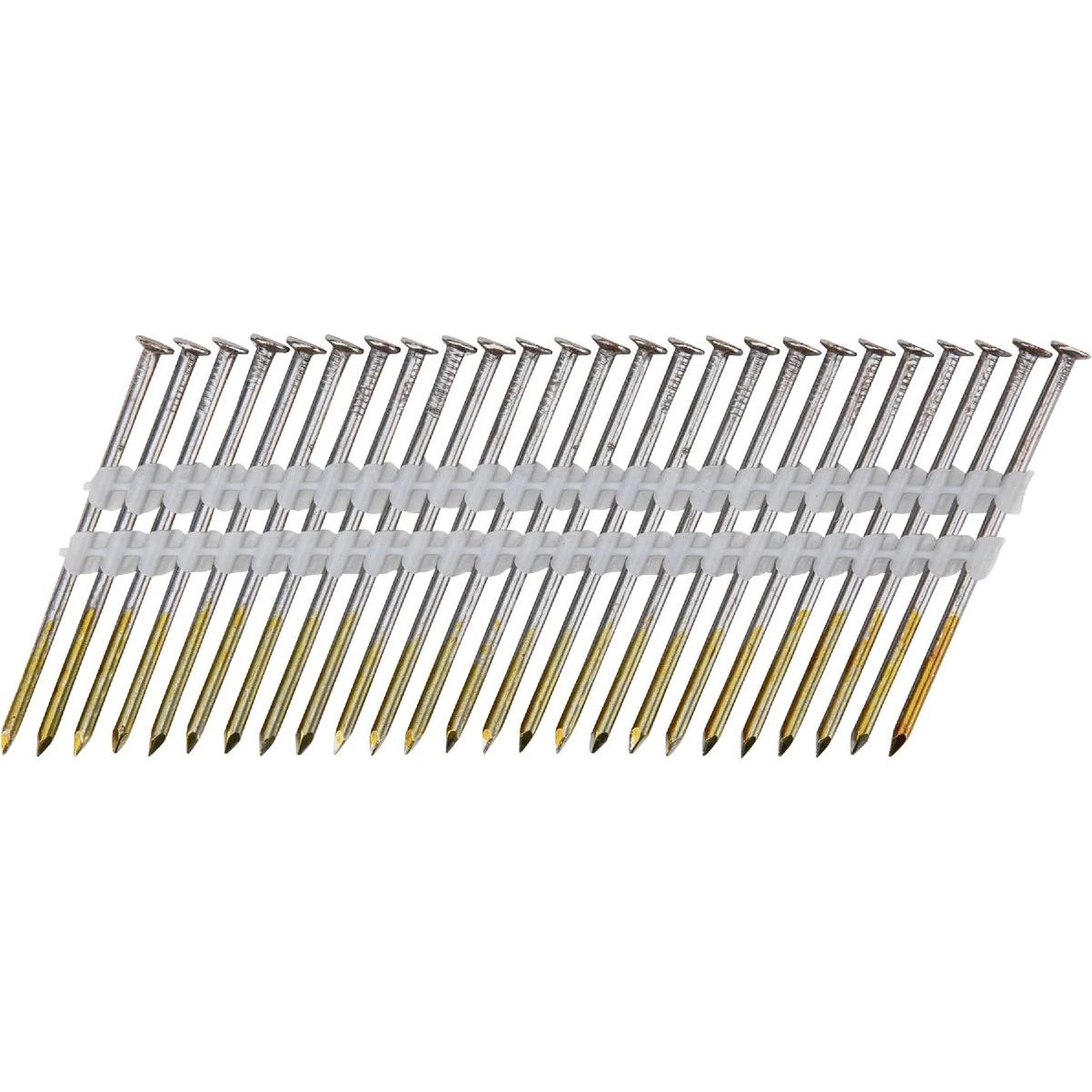 Pro-Fit 3 In. x 0.131 In. 21 Degree Plastic Strip Round Head Brite Framing Stick Nails (1000 Ct.)