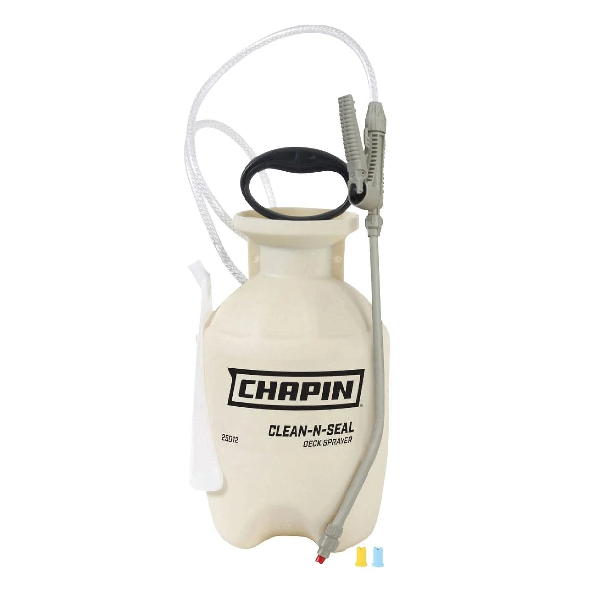 Clean-n-seal 1 Gallon Poly Deck Sprayer With 34 Inch Hose And Nozzles