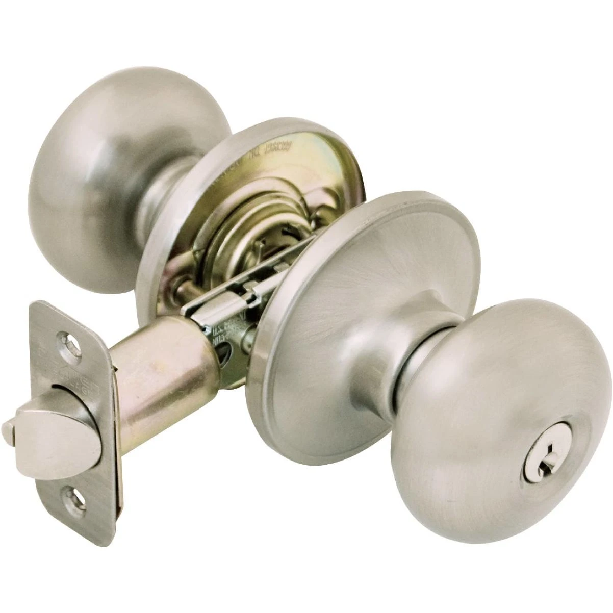 Dexter Satin Nickel Entry Door Knob 