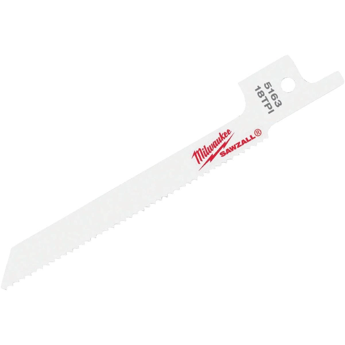 Milwaukee SAWZALL 3-5/8 In. 18 TPI Metal Scrolling Reciprocating Saw Blade (5-Pack)