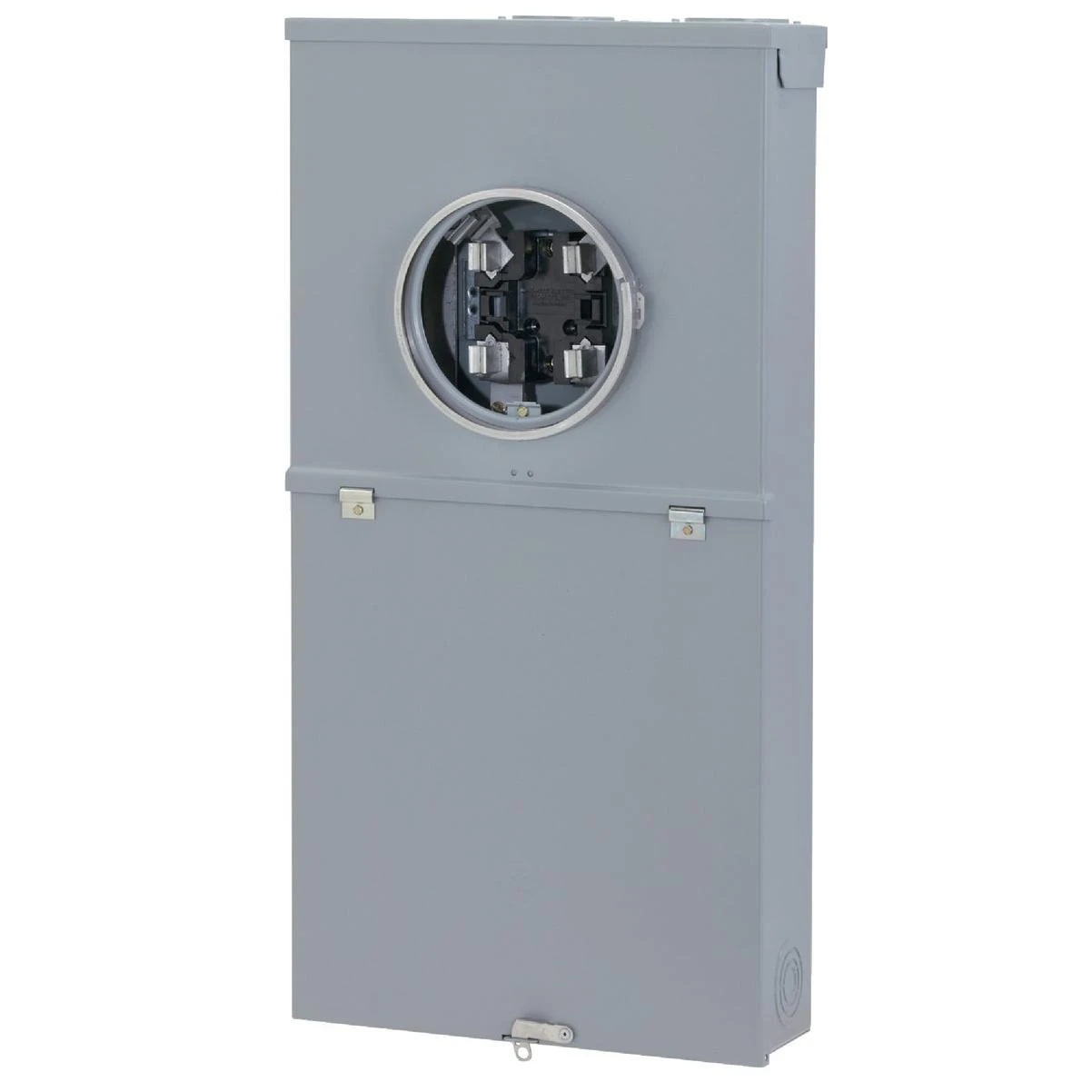 GE PowerMark Gold 200A 4-Space 8-Circuit Outdoor Meter Socket Load Center