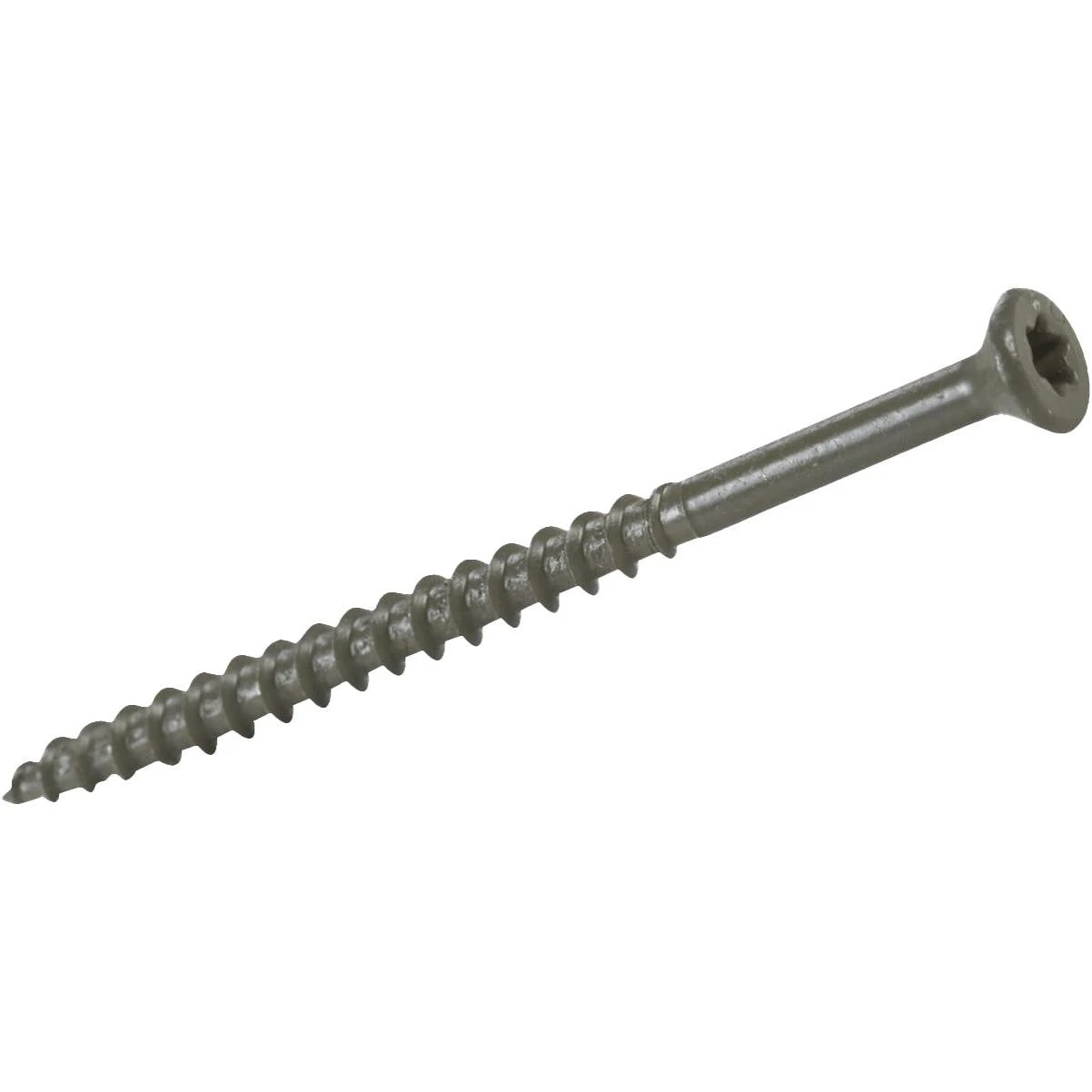 Do it Best PrimeGuard Plus #8 x 1-1/4 In. Star Drive Green Wood Deck Screw (5 Lb.)