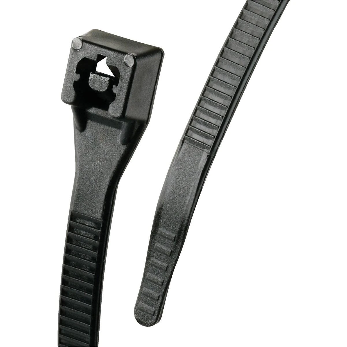 Gardner Bender Xtreme Ties 8 In. x 0.08 In. Black Nylon Cable Tie (100-Pack)