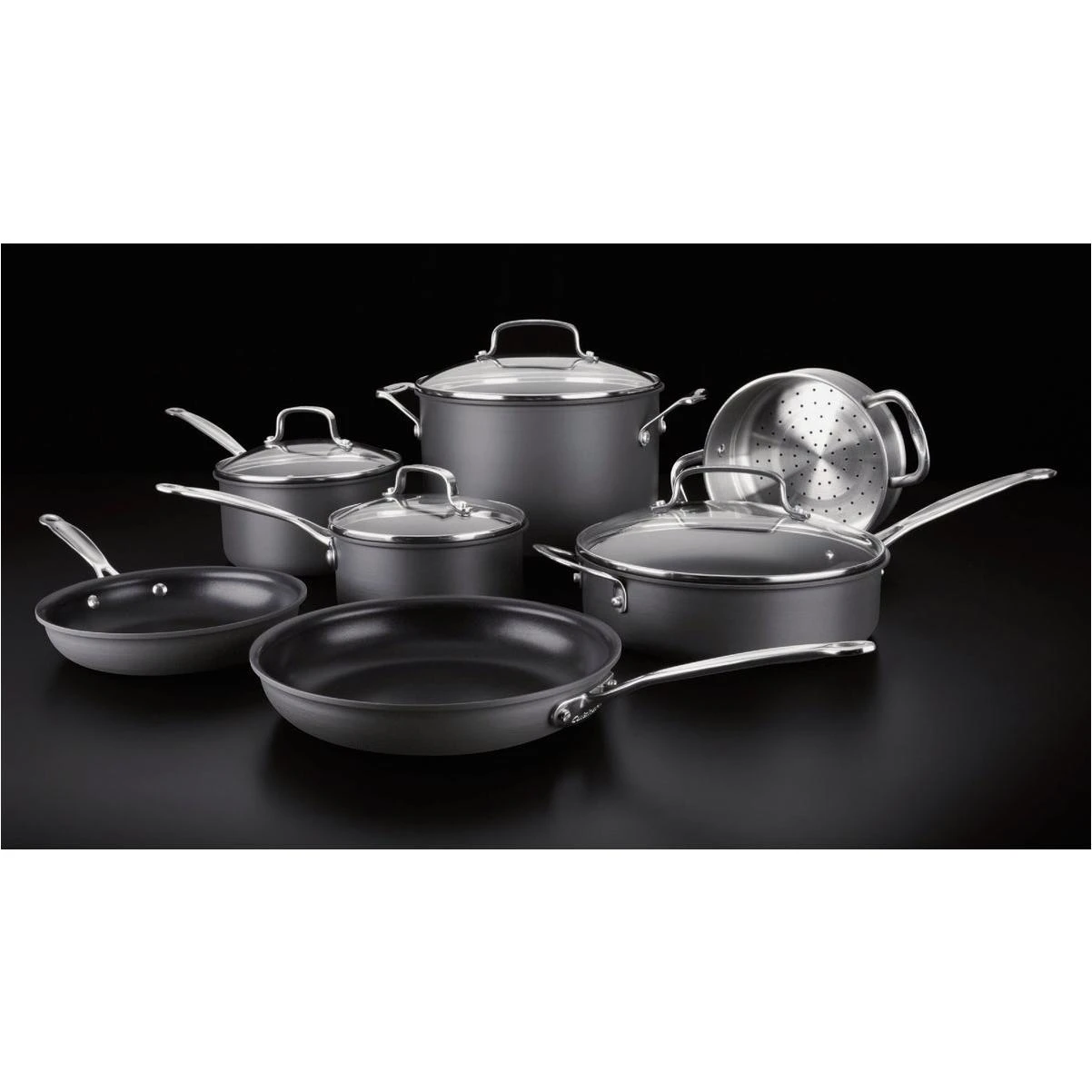 Cuisinart Chef's Classic Anodized Nonstick Cookware Set (11-Piece)