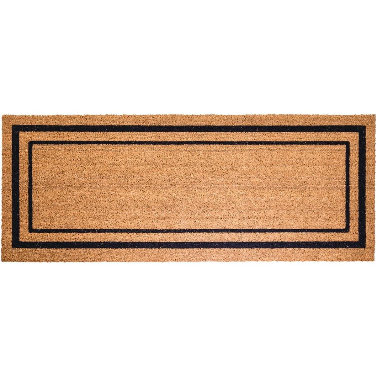 Americo Home Tan 24 In. x 60 In. Coir/Vinyl Door Mat