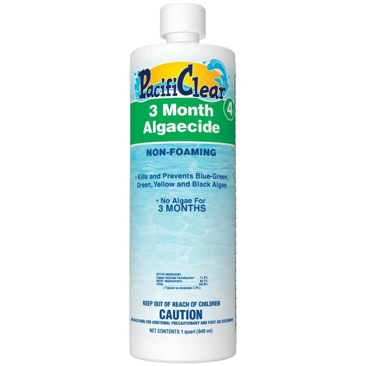 PacifiClear 3 Month 1 Qt. Liquid Algaecide