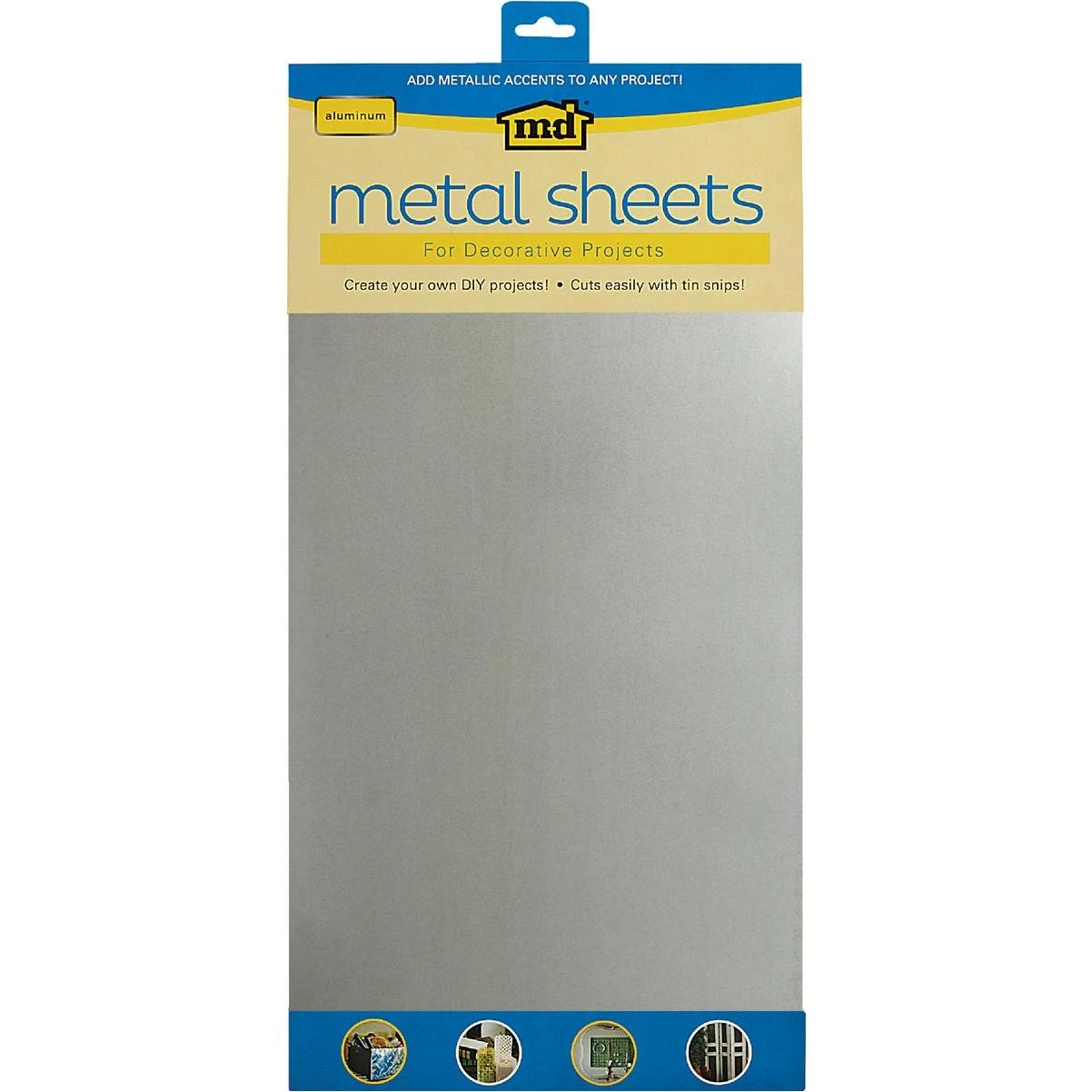 M-D 2 ft. 1 ft. Galvanized Steel Sheet Metal M-D 2 ft. 1 ft. Galvanized Steel Sheet Metal