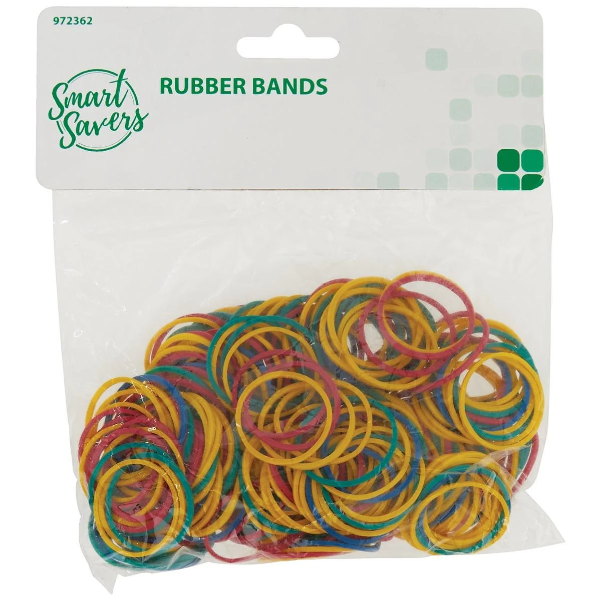 Smart Savers Assorted Color Rubber Bands (330-Pack)