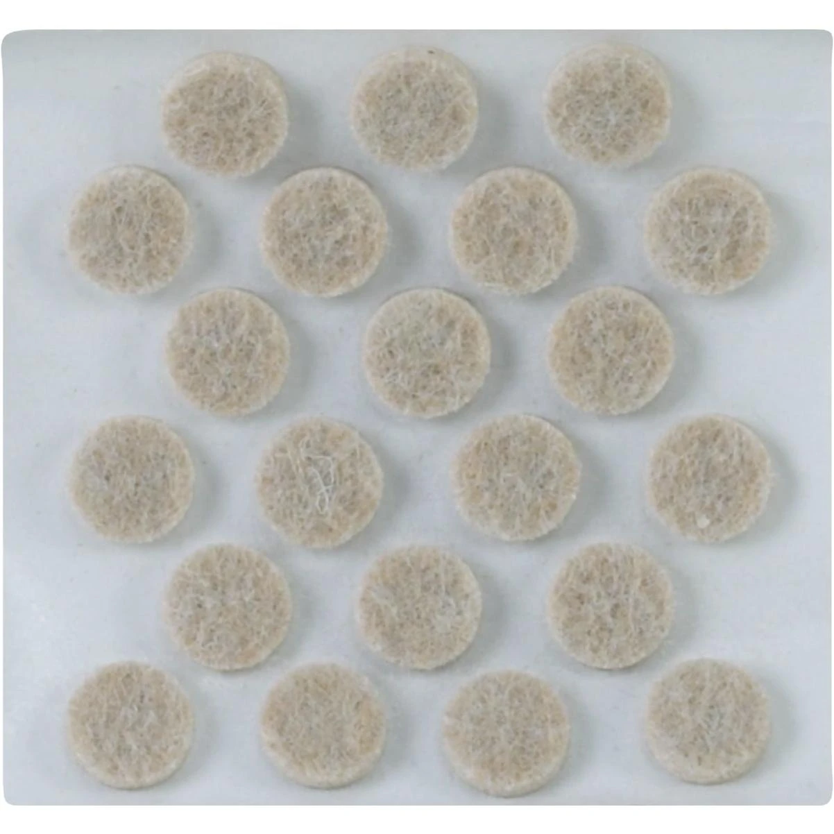 Magic Sliders 3/8 In. Round Beige Self Adhesive Felt Pads (84-Count)