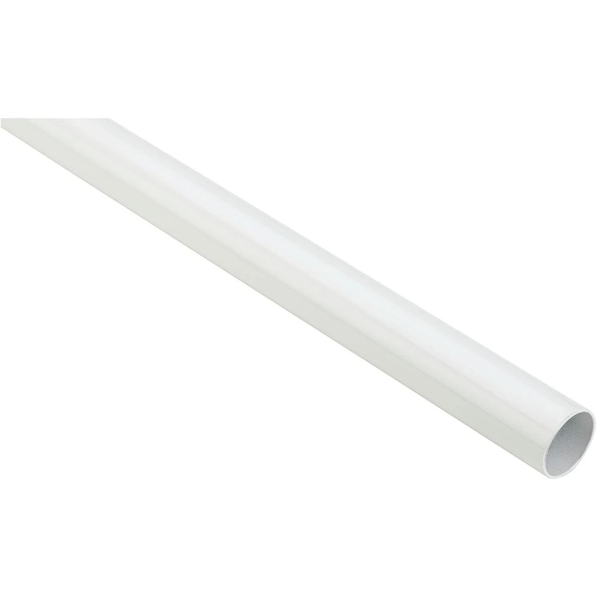 Stanley Home Designs 8 Ft. x 1-5/16 In. Cut-to-Length Closet Rod, White