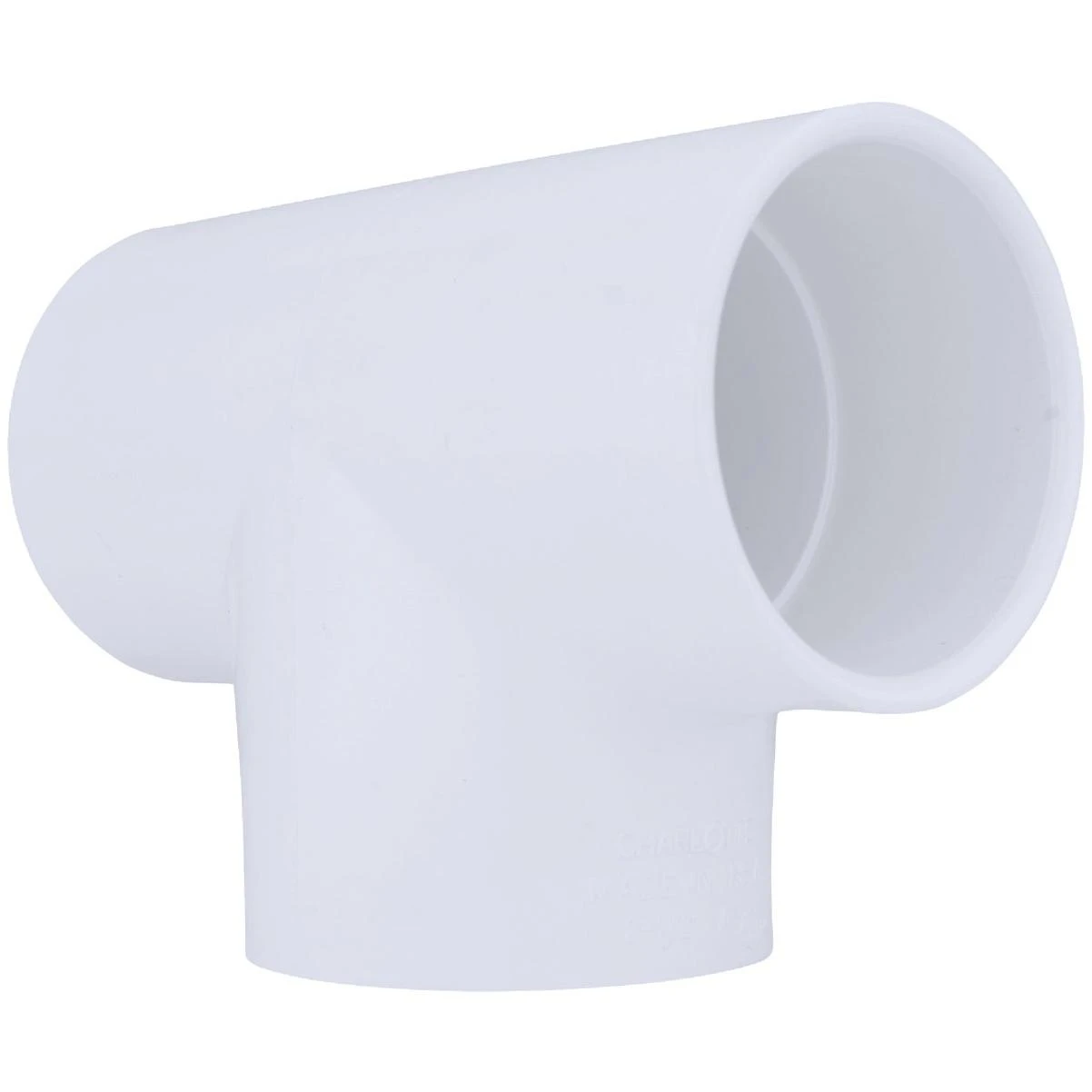 Charlotte Pipe 2-1/2 In. Schedule 40 PVC Tee