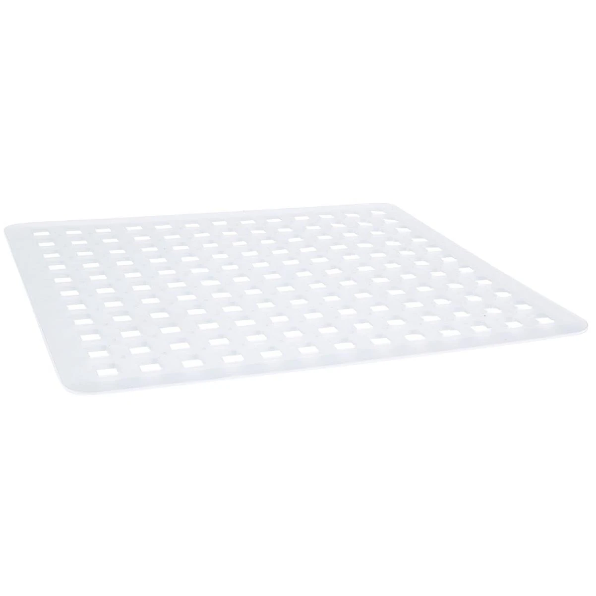 iDesign Sinkworks 11 In. x 12.5 In. Euro Clear PVC Sink Mat