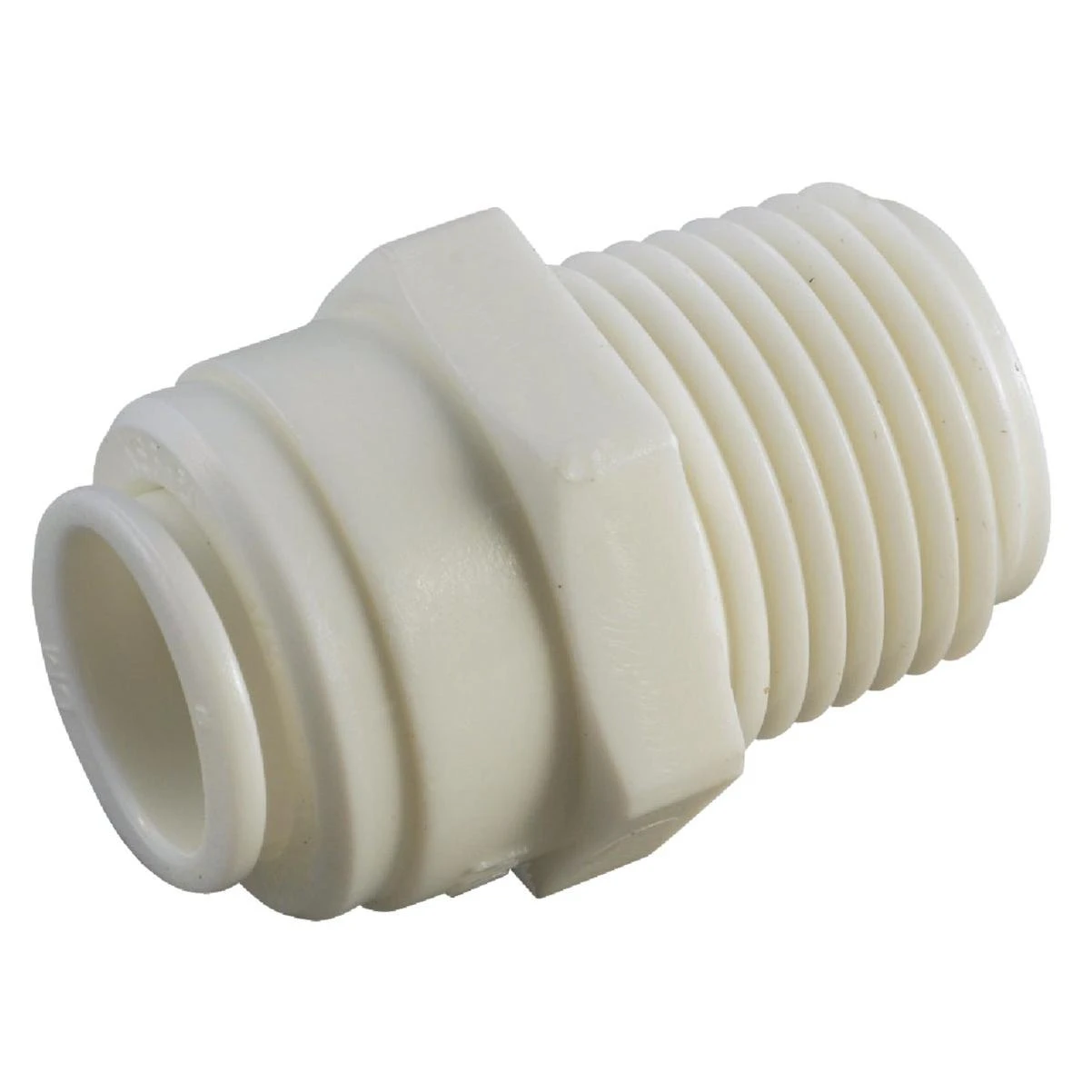 3/8 In. X 3/8 In. Mpt Push-in Plastic Connector Model 53068-0606
