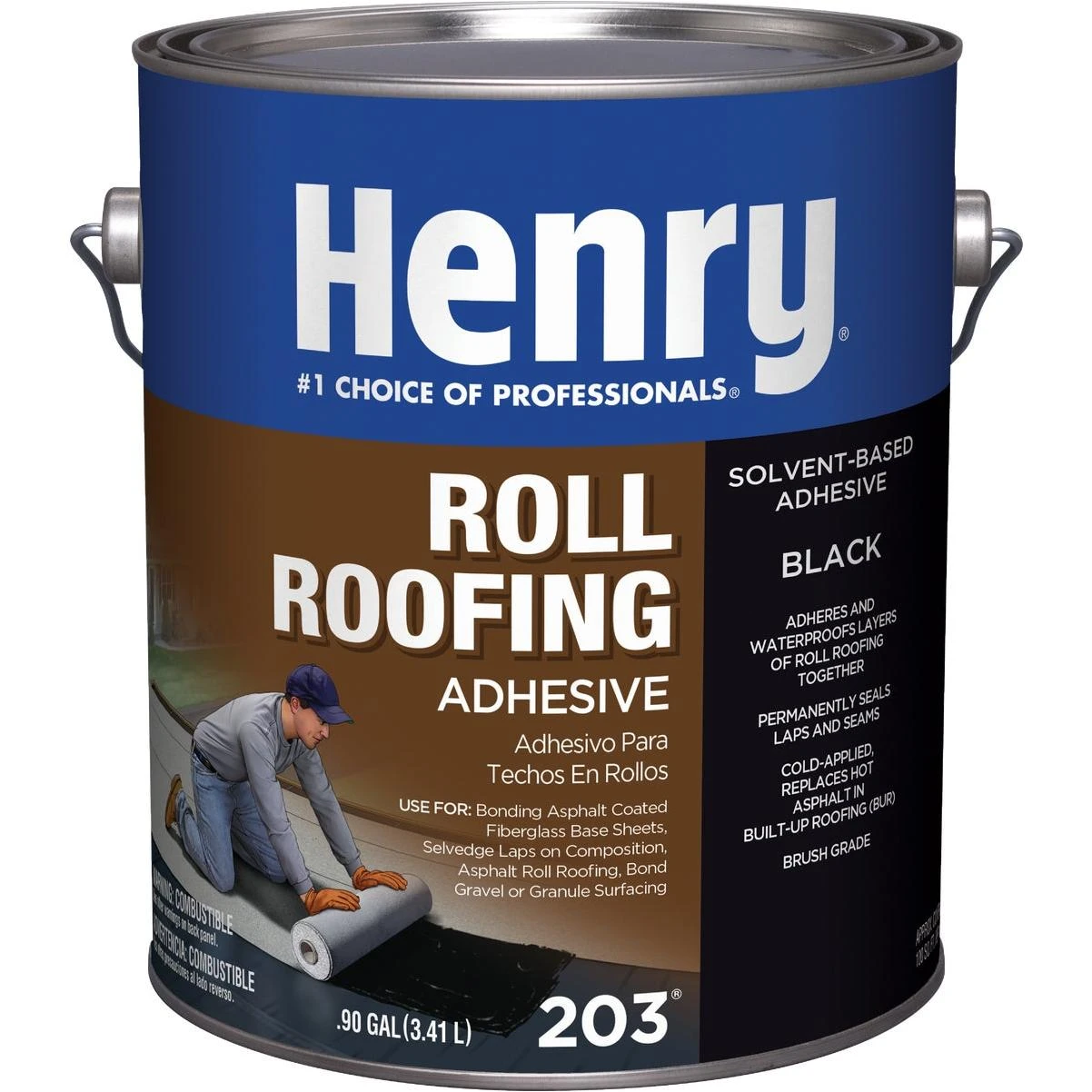 Henry 1 Gal. Roll Roofing Adhesive