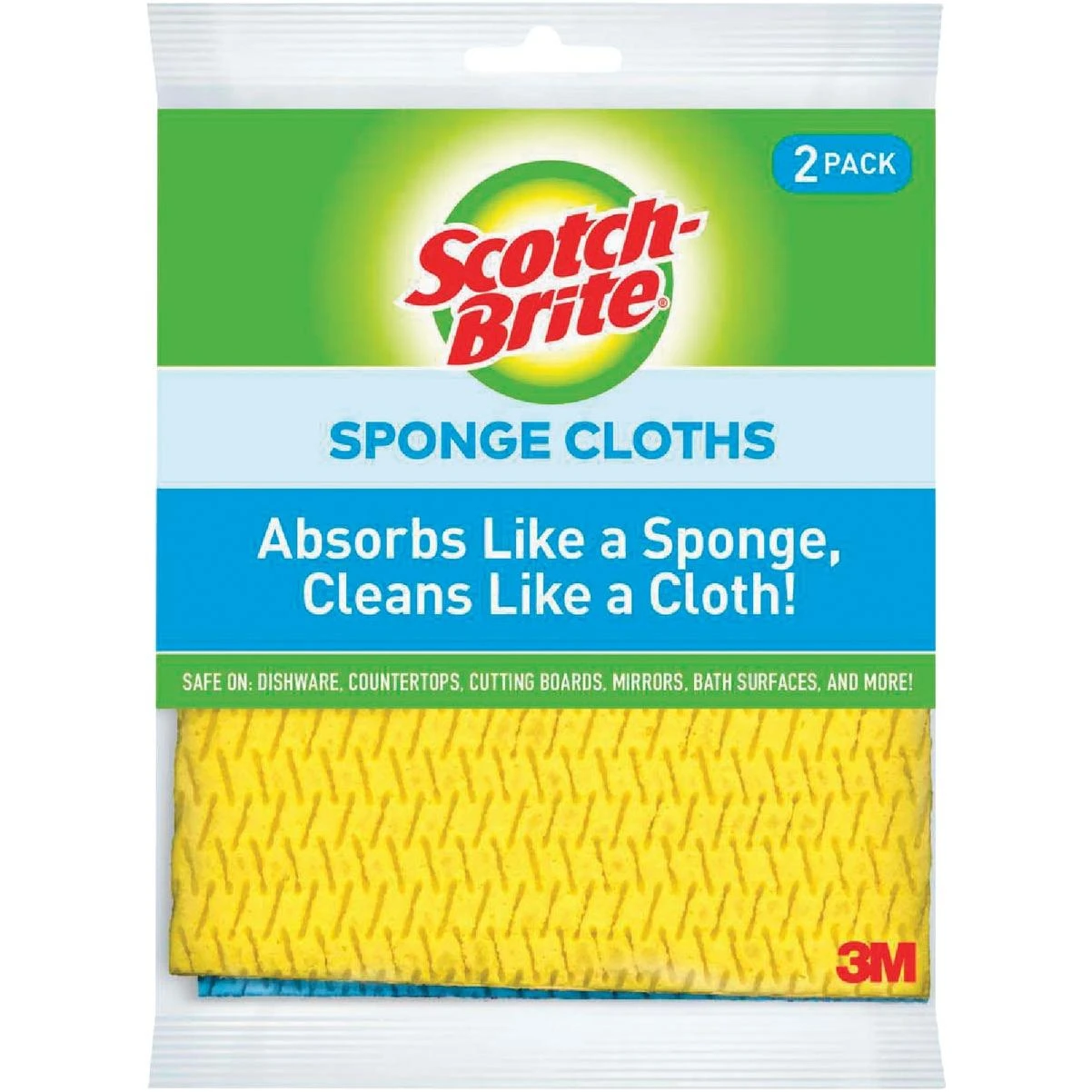 Scotch-Brite Sponge Cloth (2-Pack)