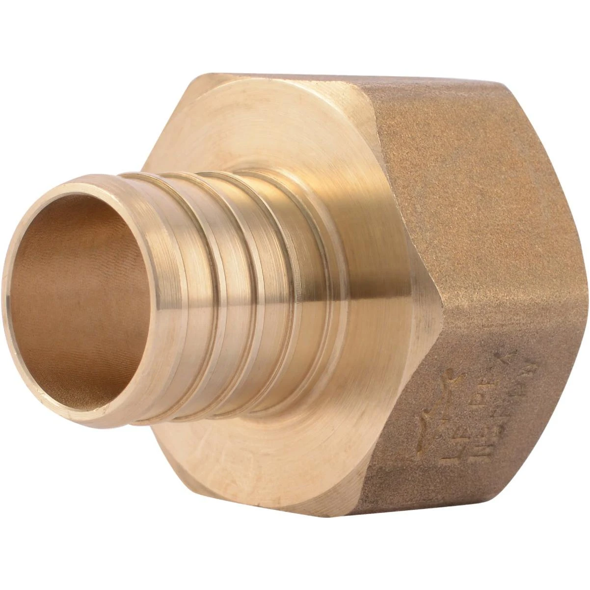 SharkBite 1 In. Barb x 1 In. FIP Brass PEX Adapter