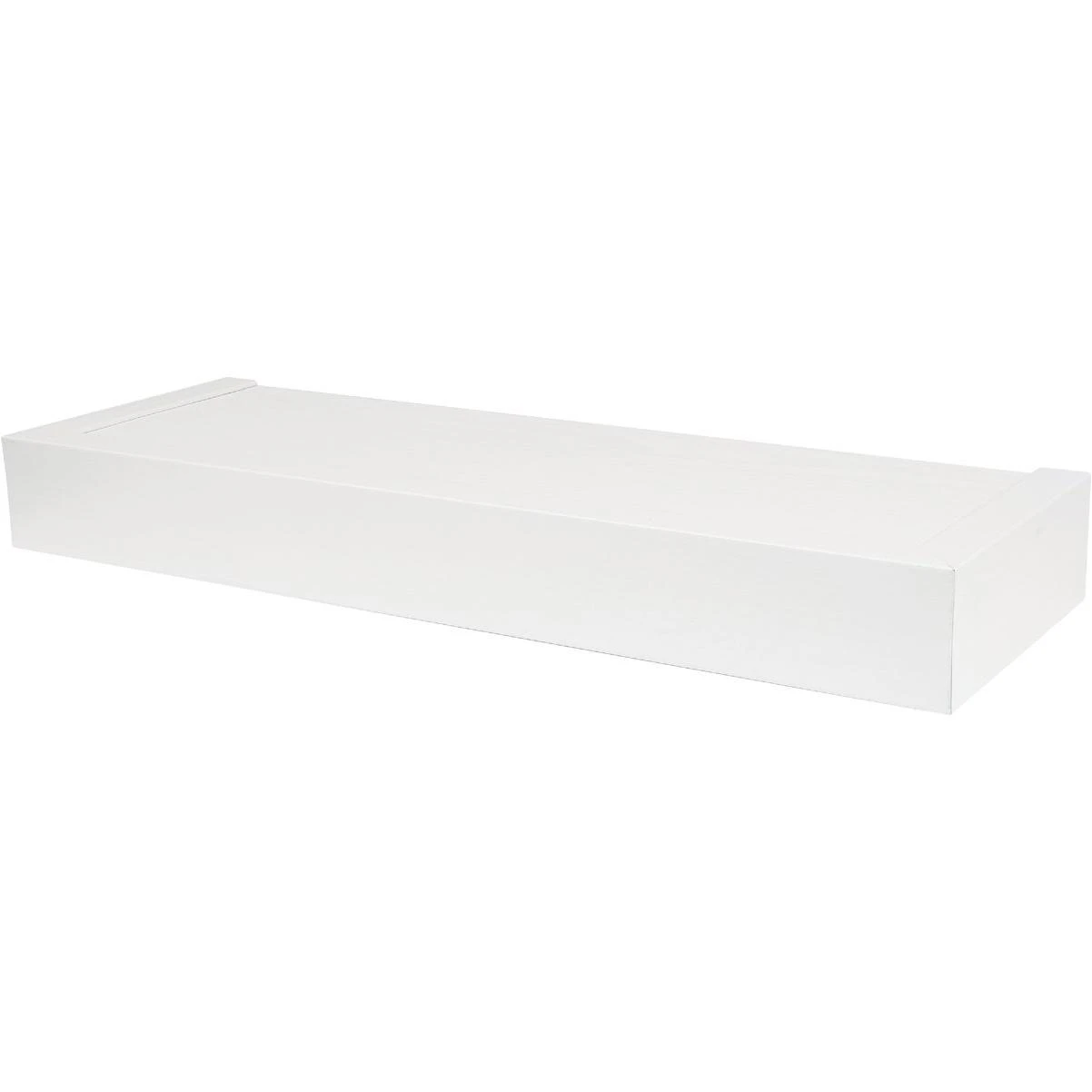 High and Mighty 18 In. White Floating Shelf 