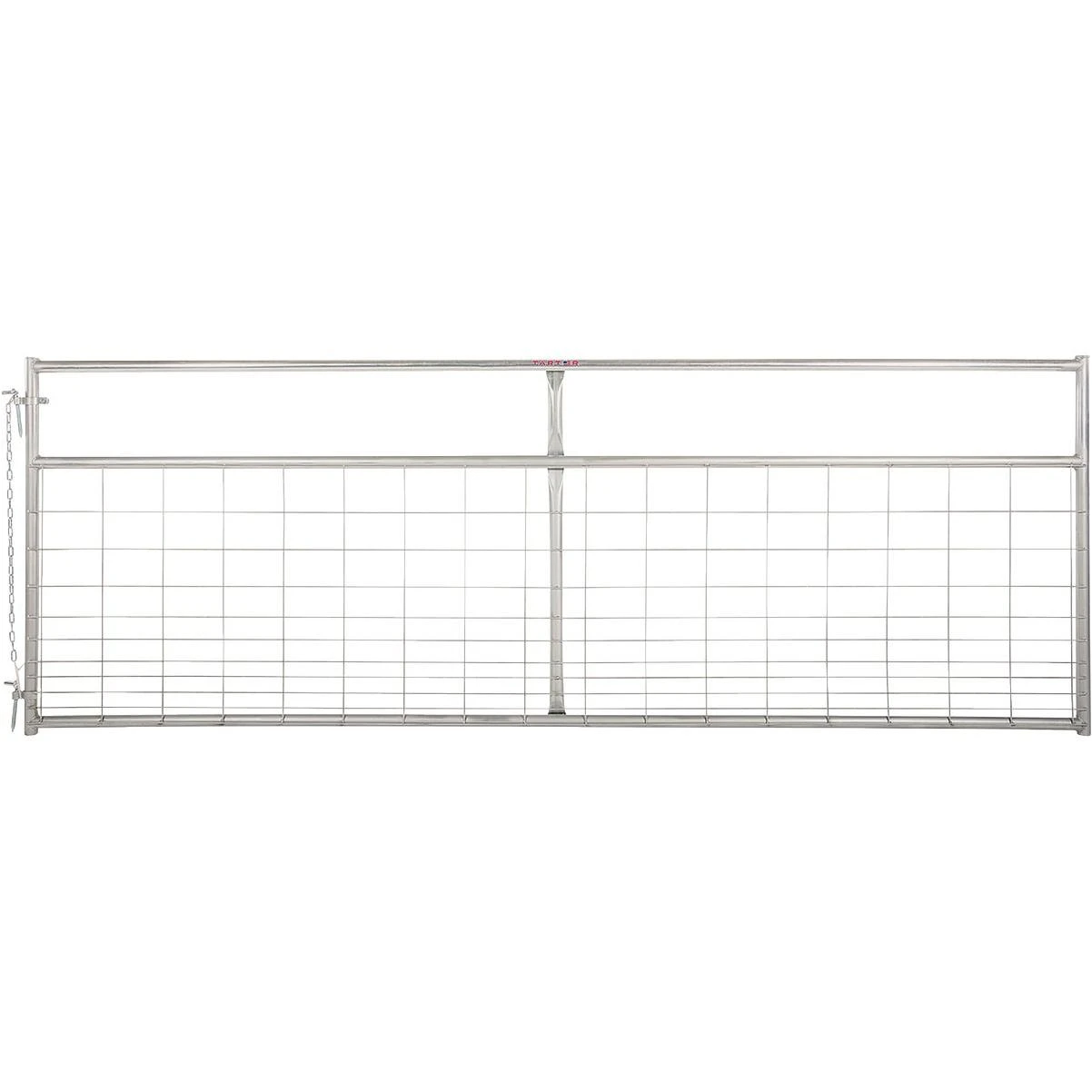 Tarter Watchman 50 In. H. x 12 Ft. L. x 1-3/4 In. Tube Diameter Galvanized Tube Gate