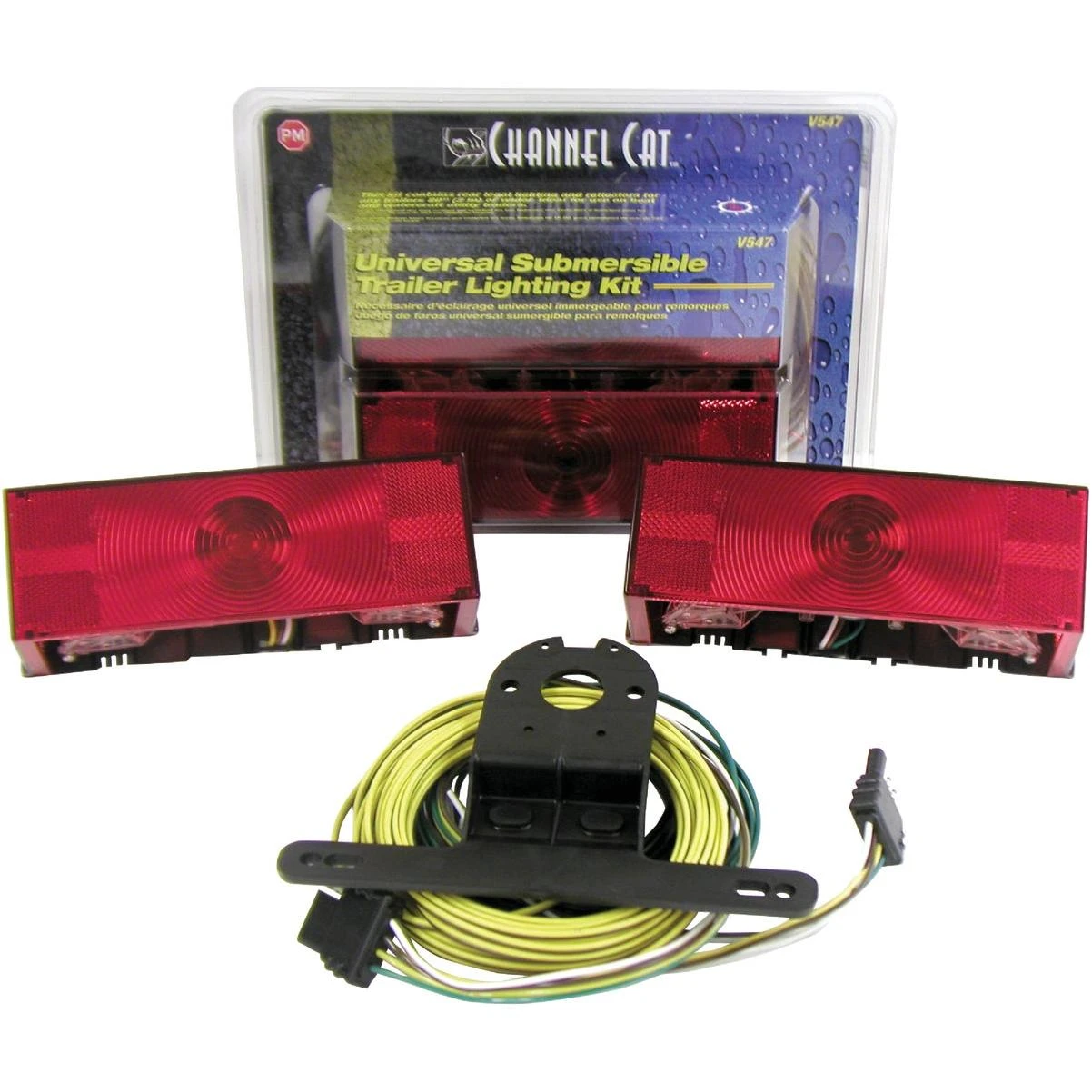 TowSmart Universal Low Profile Submersible Trailer Light Kit