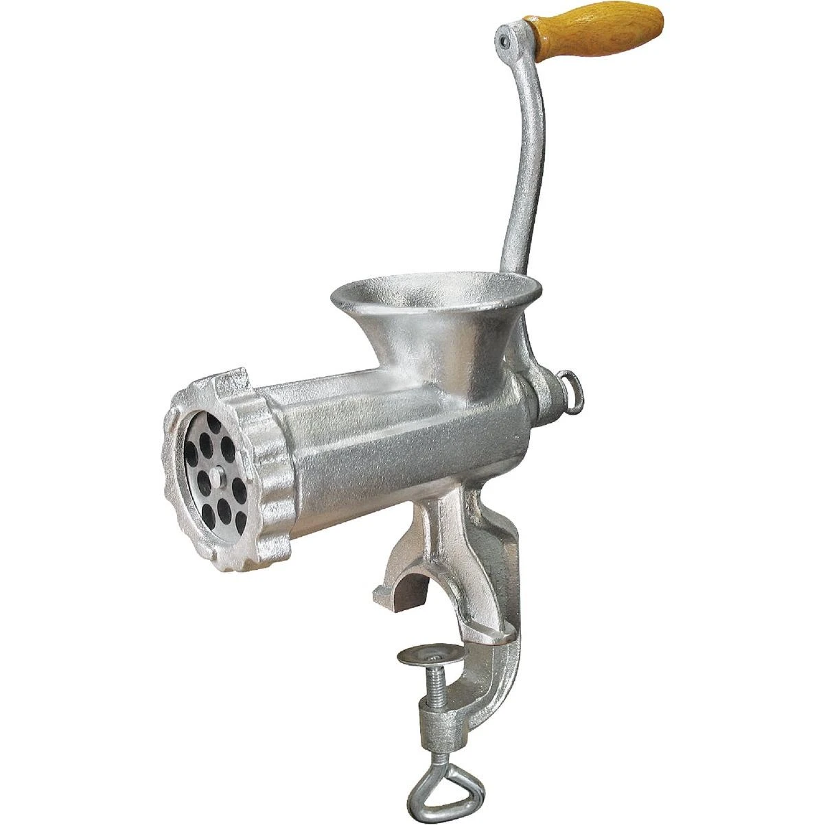 Weston #10 Deluxe Heavy-Duty Manual Meat Grinder (Tinned)