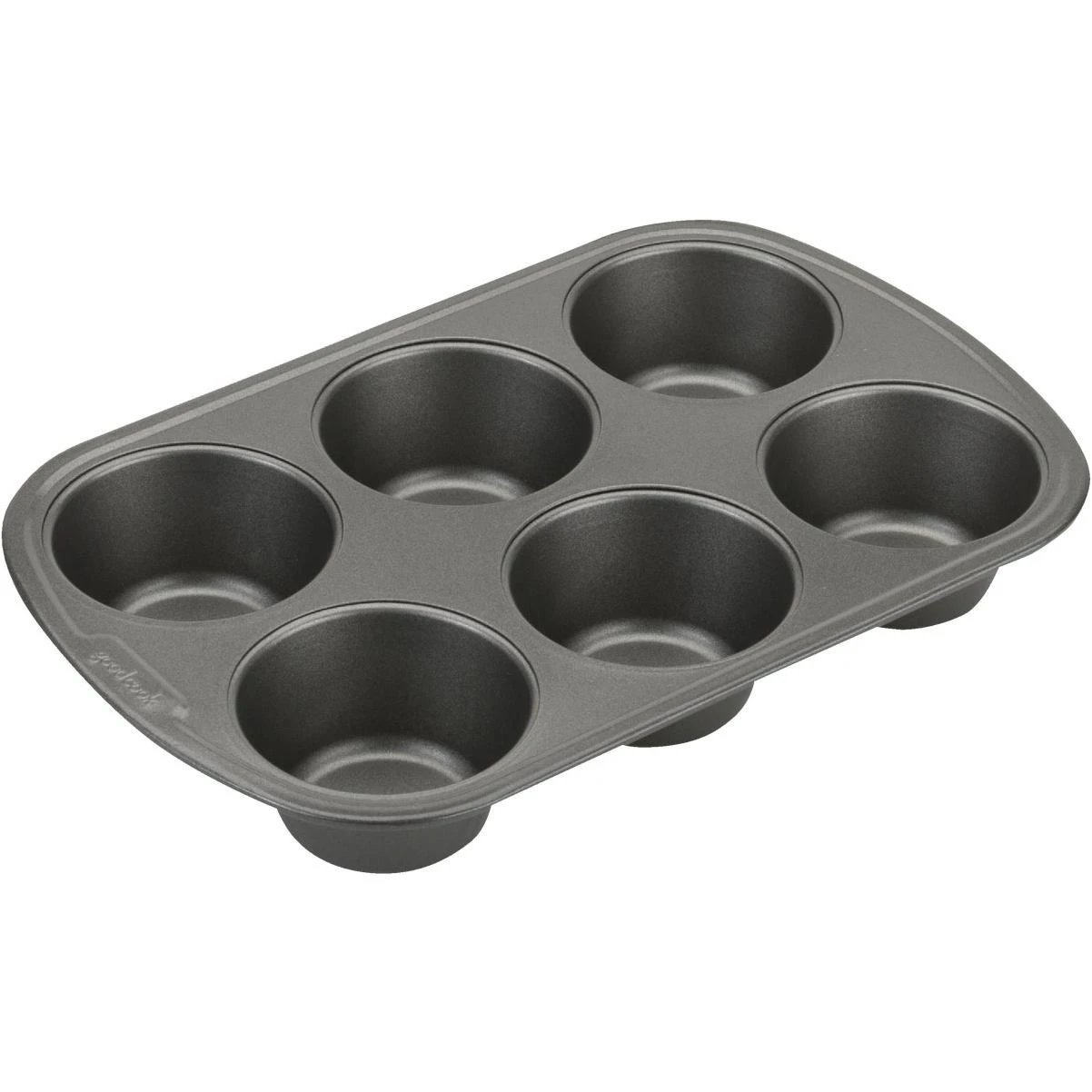 Goodcook 6-Cup Texas Size Non-Stick Muffin Pan