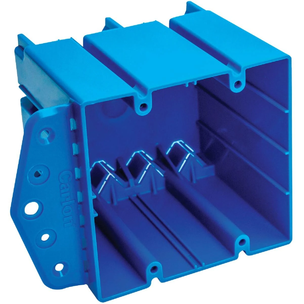 Carlon Screw-On 4 In. x 4 In. PVC Square Box