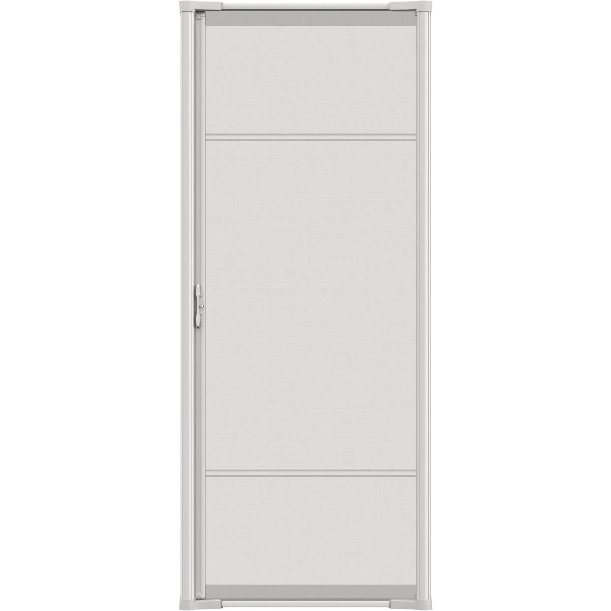 Larson Brisa 32 In. to  36 In. W x 80 In. to 81 In. H Single Door White Retractable Screen
