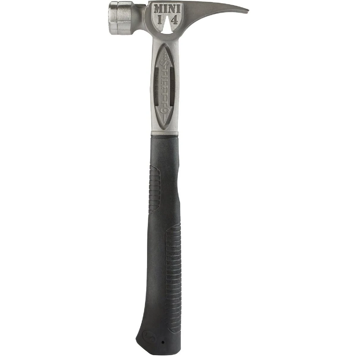 Stiletto TiBone 14 Oz. Milled-Face Mini Framing Hammer with Titanium Handle