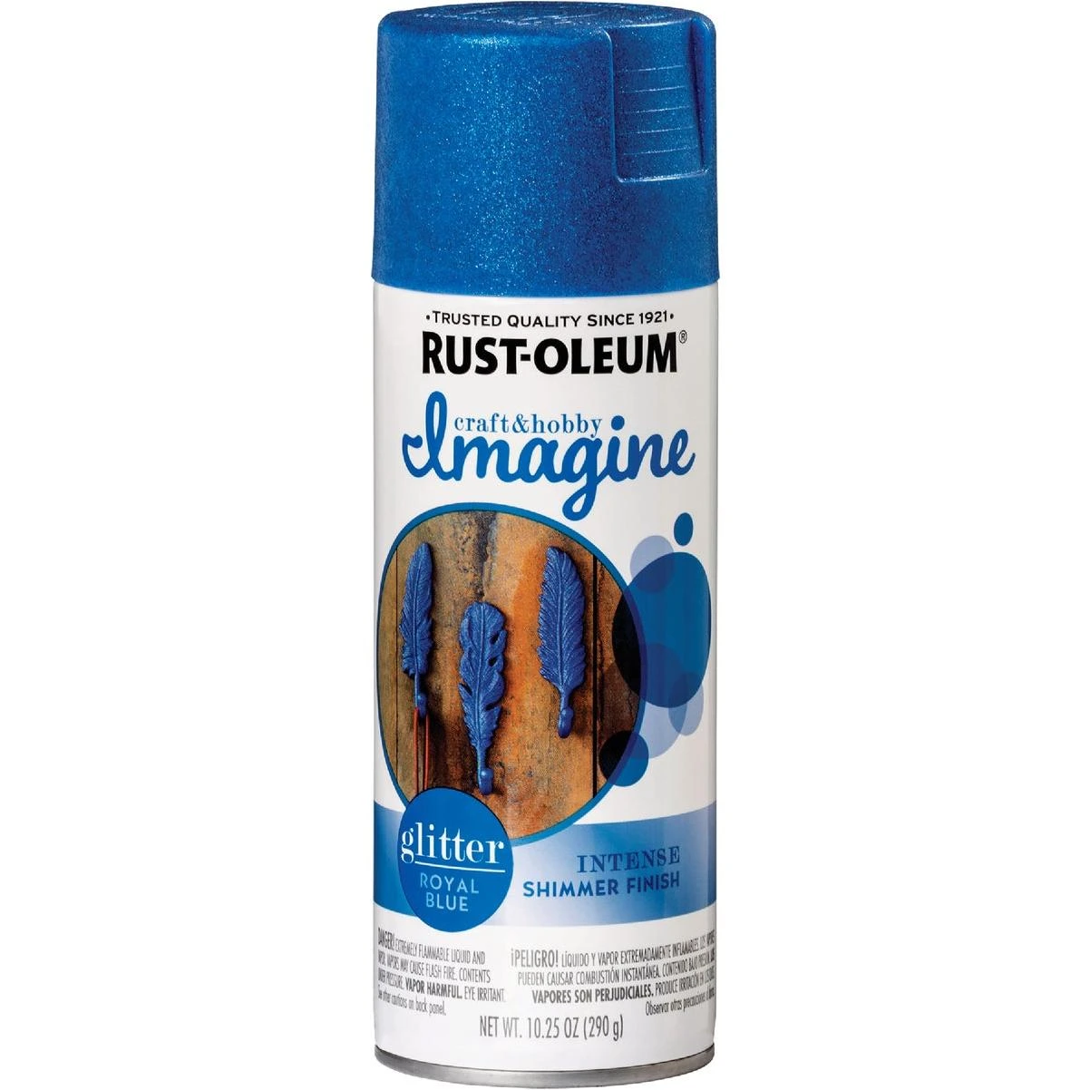 Rust-Oleum Imagine Craft & Hobby 10.25 Oz. Intense Royal Blue Glitter Spray Paint