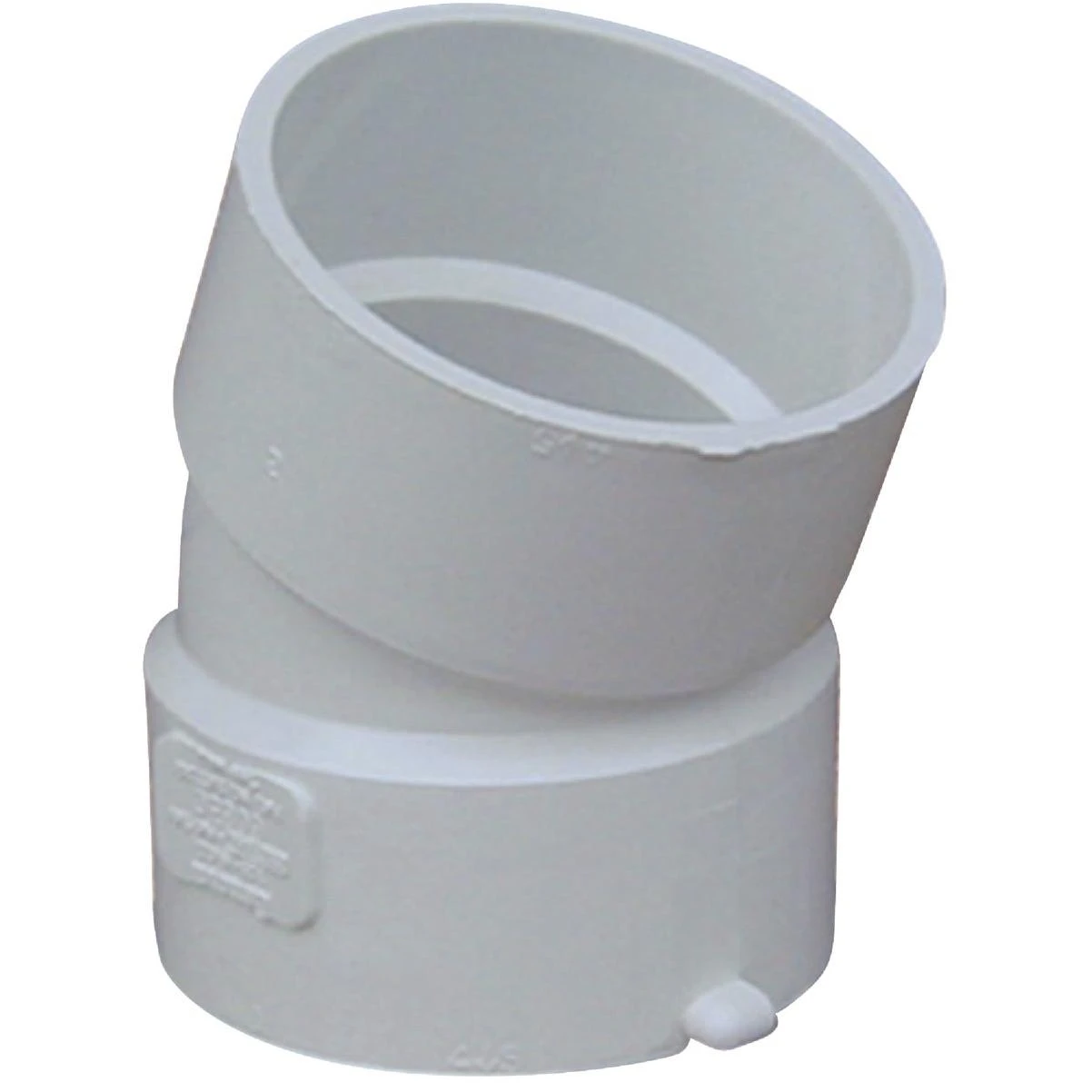 IPEX 3 In. SDR 35 22-1/2 Deg. PVC Sewer and Drain Elbow (1/16 Bend)