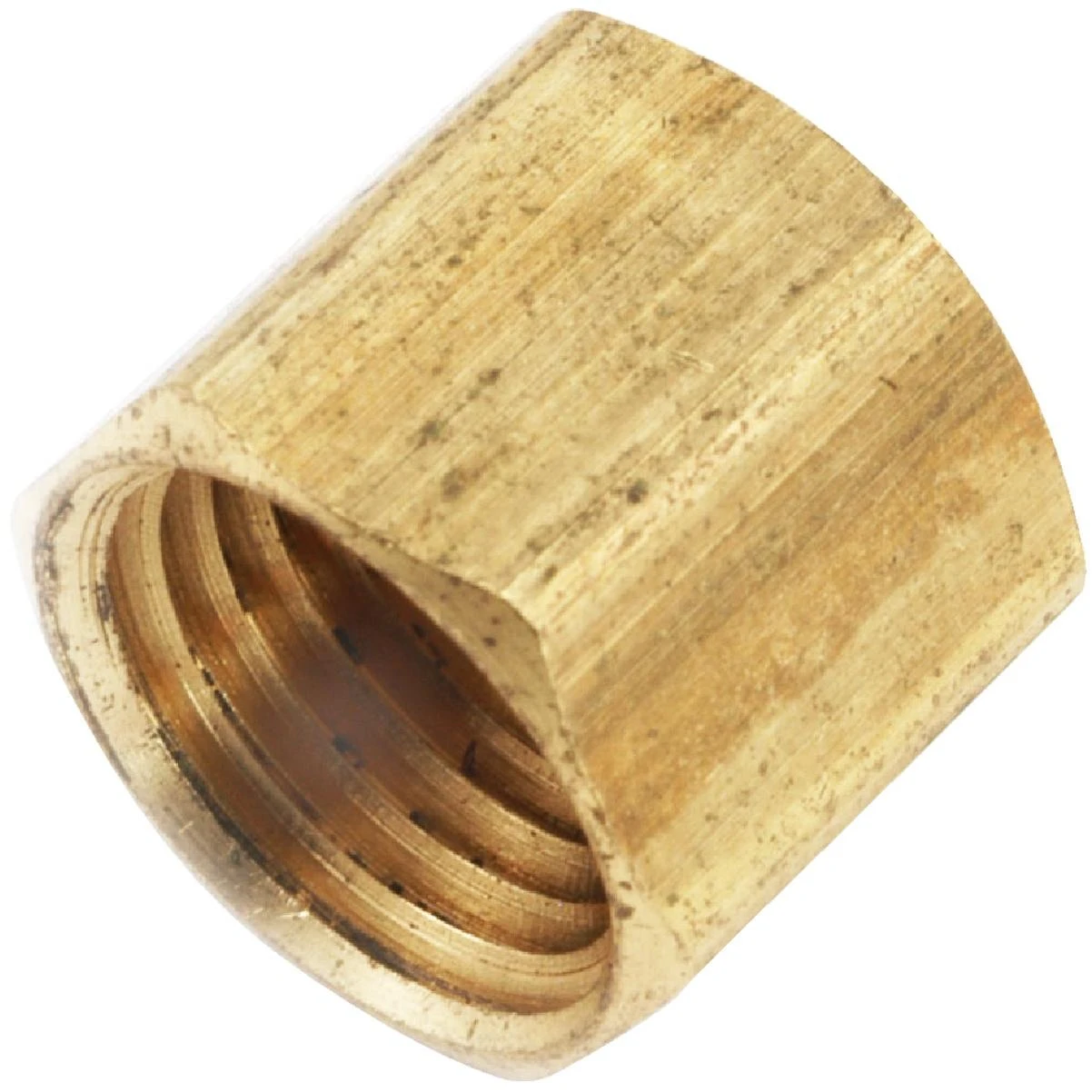 Anderson Metals 1/2 In. Yellow Brass Cap