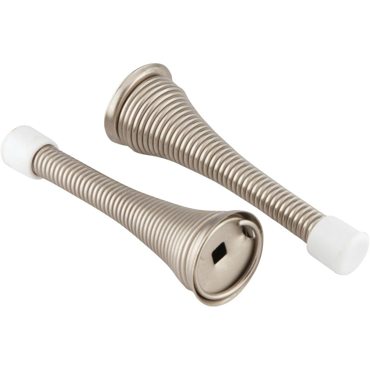 National Hardware Gallery Series Satin Nickel Spring Door Stop