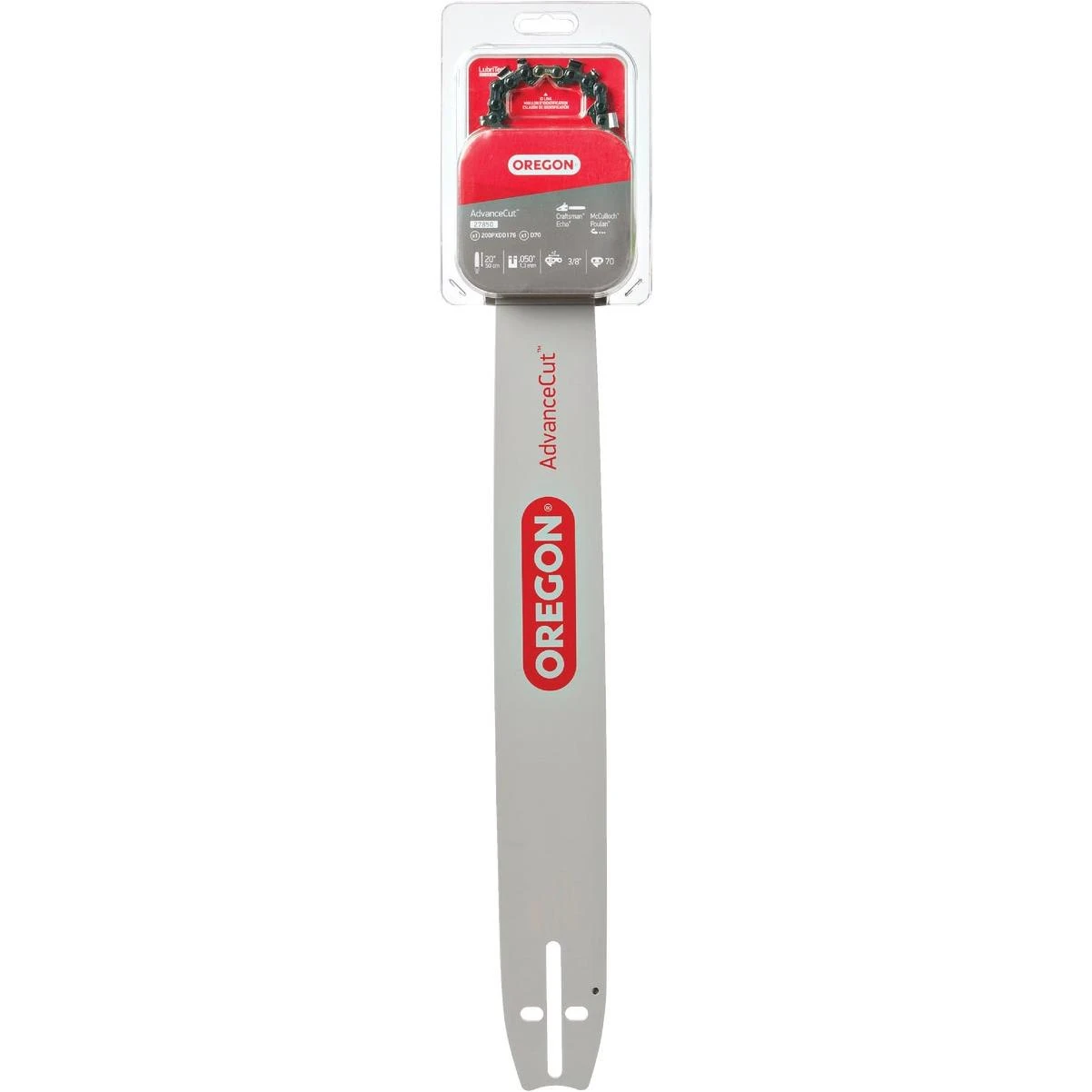 Oregon AdvanceCut 20 In. 70 Drive Links Bar & D70 Chain Replacement Combo