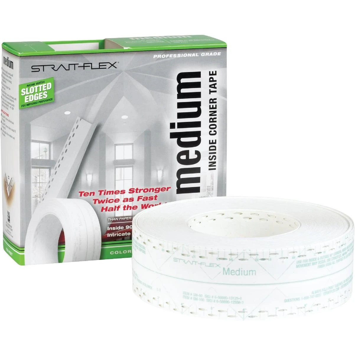 4 in. x 8 ft. Paper-Faced Composite Drywall Corner Bead 4 in. x 8 ft. Paper-Faced Composite Drywall Corner Bead