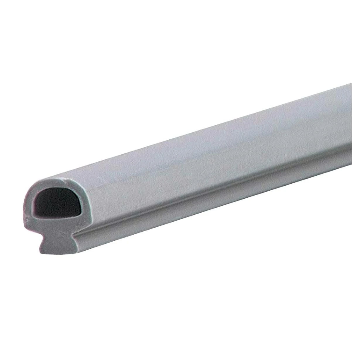 M-D Building Products 3/8 In. x 5/16 In. x 36 In. Gray Vinyl/Polymer Replacement Insert for Outswing Door Thresholds