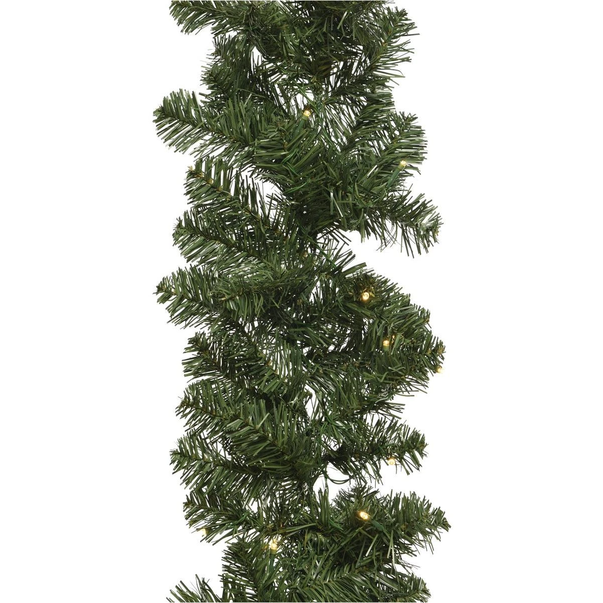 Everlands Imperial 8.86 Ft. 190-Tip Prelit LED Artificial Soft Needle Pine Garland