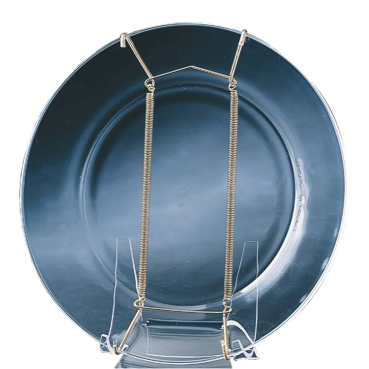 Tripar 14 In. to 20 In. Brass Wire Plate Hanger, 2 Lb. Weight Capacity