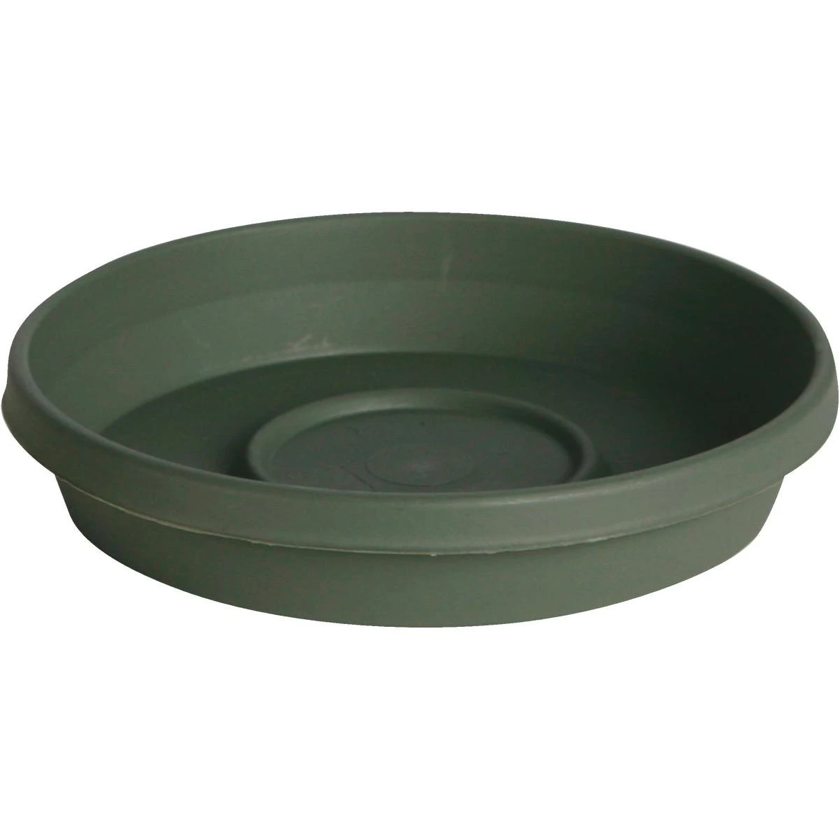 Bloem Terra Living Green 8 In. Plastic Flower Pot Saucer