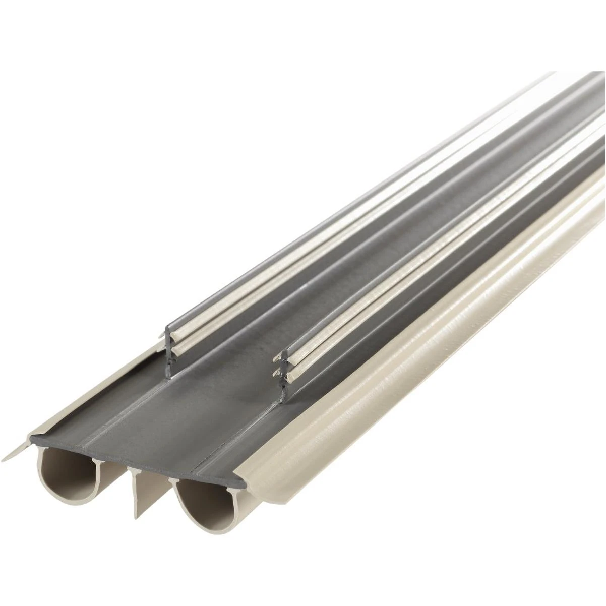 M-D Building Products 1.75 In. W. x 0.5 In. H. x 36 In. L. Vinyl  Beige Door Bottom
